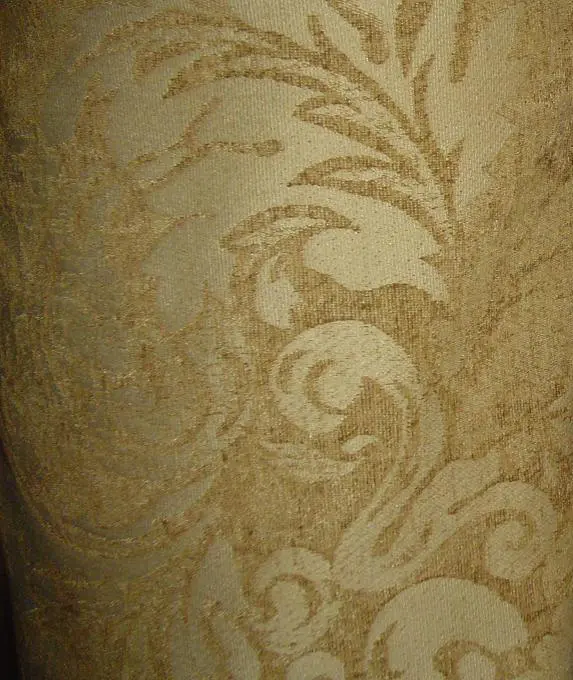 A close up of the fabric on a chair