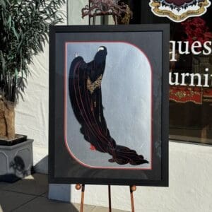 Limited edition lithograph by Erté entitled Soirée