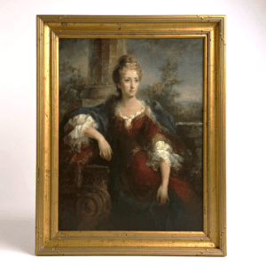 Large Georgian style English Portrait Painting