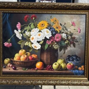 Vibrant Still life in the Dutch Style