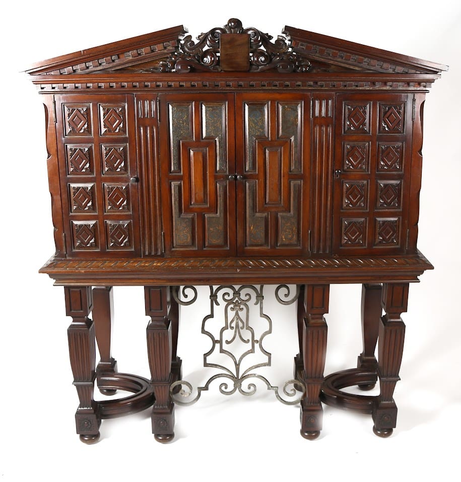Spanish Cabinet 68 tall x 60 long x 22 deep $4800 to $3800